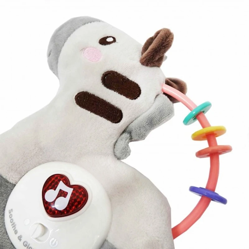 Музыкальная погремушка Sunlike Зебра с прорезывателем для зубов, пластик/текстиль, 19x16.5x5 см Музыкальная погремушка Sunlike Зебра с прорезывателем для зубов, пластик/текстиль, 19x16.5x5 см