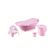 Çimdirmə dəsti NH_ASLC, 5 parça, plastik, çəhrayı