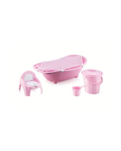 Çimdirmə dəsti NH_ASLC, 5 parça, plastik, çəhrayı