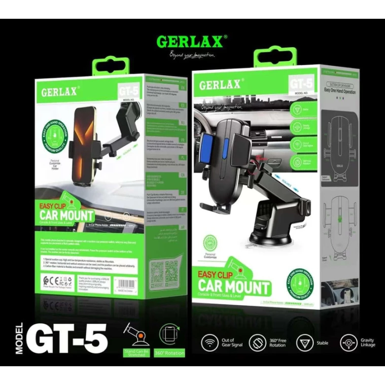 GERLAX GT-5 Telefon Tutacağı Gerlax GT-5 Phone Holder