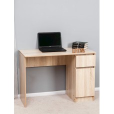Kompüter masası Letta, LDSP, bej, 75x50x106 sm