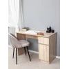 Компьютерный стол Letta, ЛДСП, бежевый, 75x50x106 см Компьютерный стол Letta, ЛДСП, бежевый, 75x50x106 см