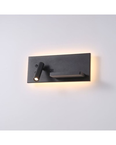 Divar çırağı Lustore LSW417-BK
