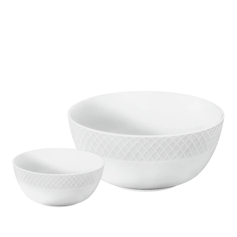 Набор салатниц Wilmax Julia WL‑880104/7C, 7 шт, 12/20 см, фарфор, белый