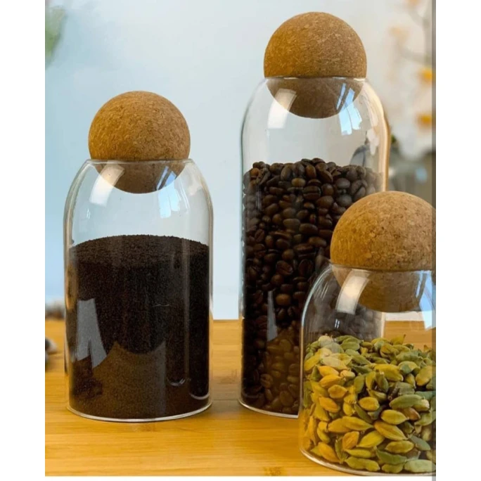 Saxlama üçün banka dəsti top başlıqlı, 3 ədəd