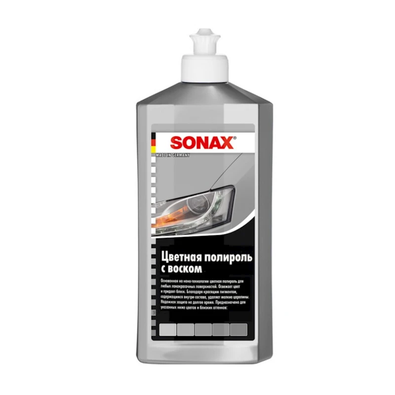 Polirol Sonax Polish + Wax Color boz, 500 ml