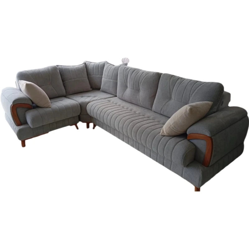 Угловой диван KS-3, синий, 300x200 см