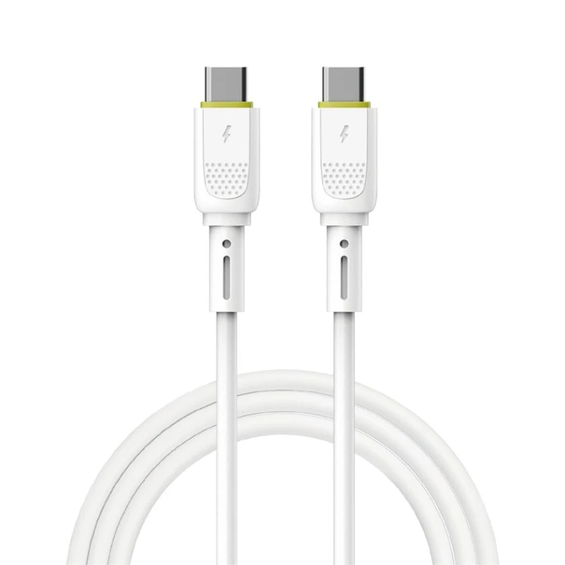 Kabel USB Wiwu Wi-C034 Type-C to Type-C 60W White