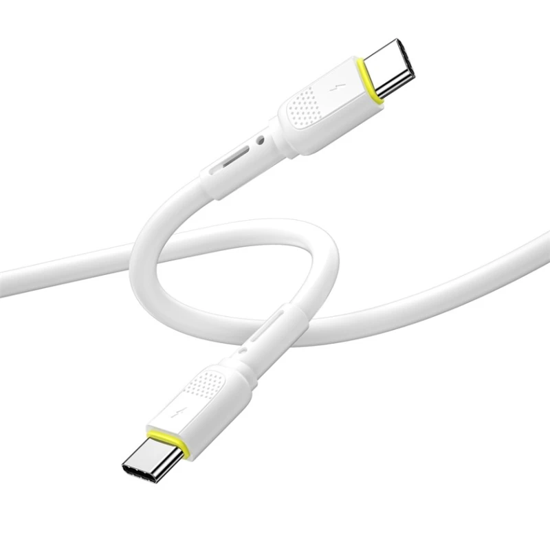 Kabel USB Wiwu Wi-C034 Type-C to Type-C 60W White