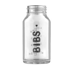 Сменная бутылочка для кормления BIBS Baby Bottle 0+ месяцев, 110 мл, стекло, прозрачная