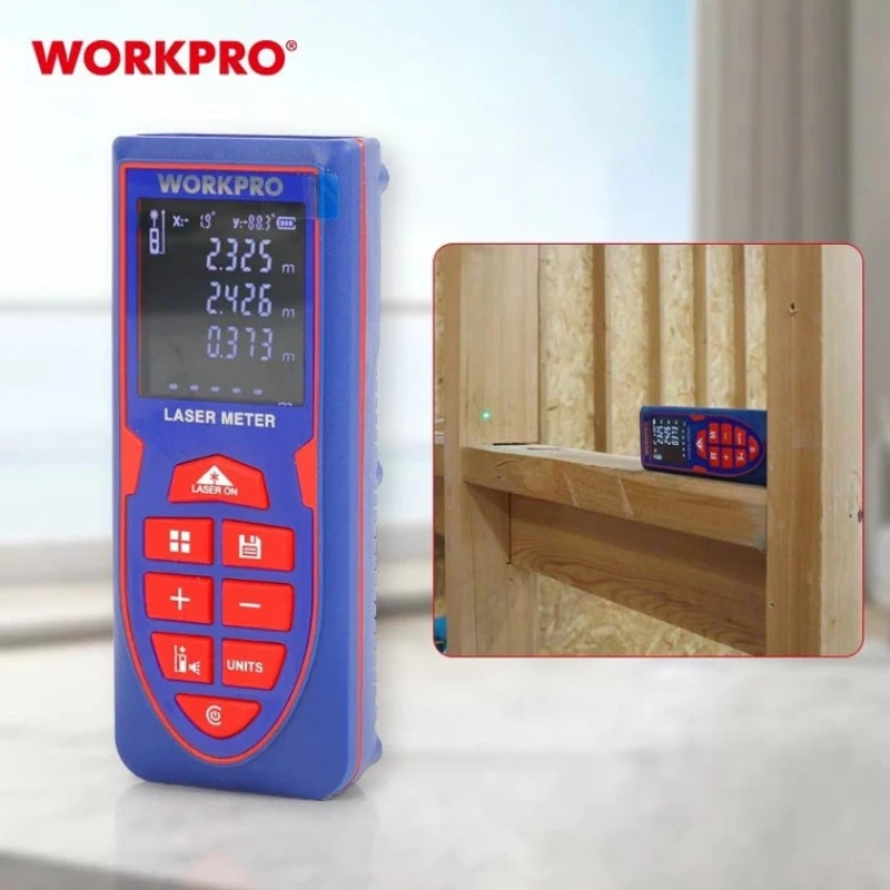 Лазерный дальномер Workpro WP267006