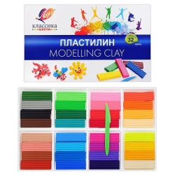 Пластилин Луч Классика, 32 цвета Пластилин Луч Классика, 32 цвета