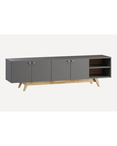 Tumba Imin2 12115563, LDSP, boz, 180x51x42 sm