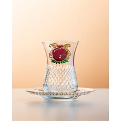 Набор чайный Buta Glass EA00064, 12 предметов, стекло, прозрачный