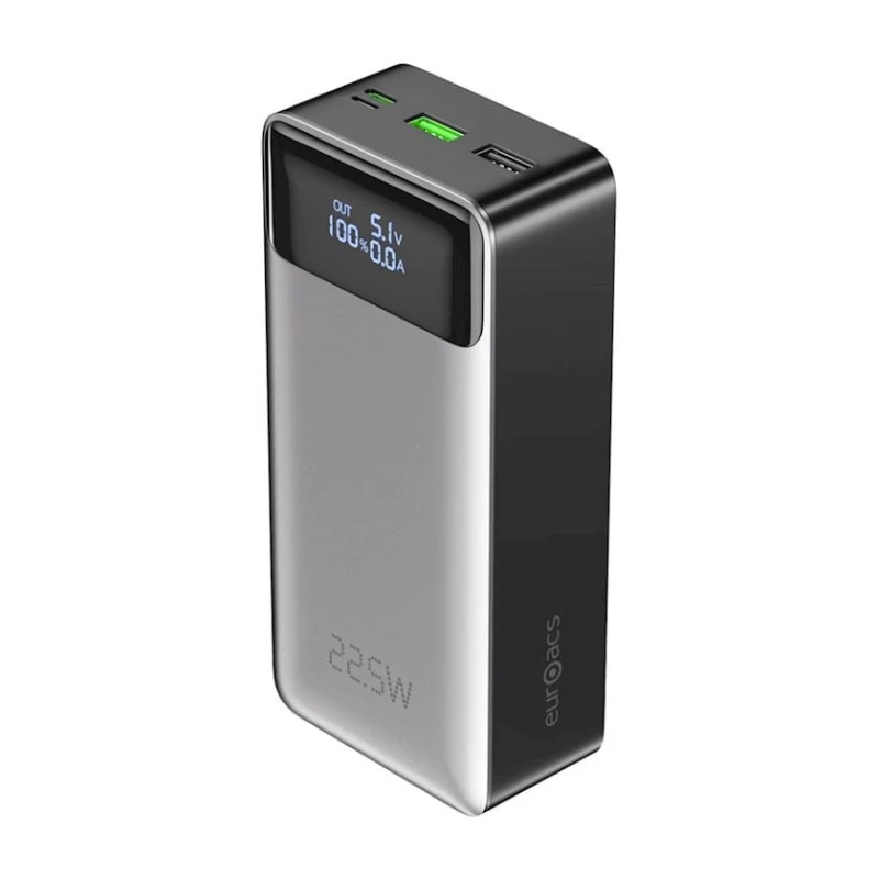 Внешний аккумулятор Euroacs EU-PB13 30000mAh Silver Внешний аккумулятор Euroacs EU-PB13 30000mAh Silver