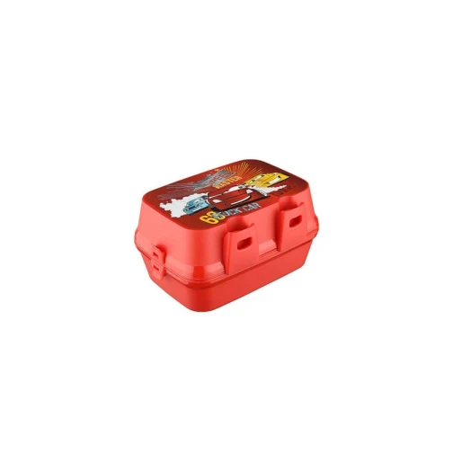 Ланч-бокс Tuffex Hotwheels, пластик, оранжевый, 16.5x11.8.5 см Ланч-бокс Tuffex Hotwheels, пластик, оранжевый, 16.5x11.8.5 см