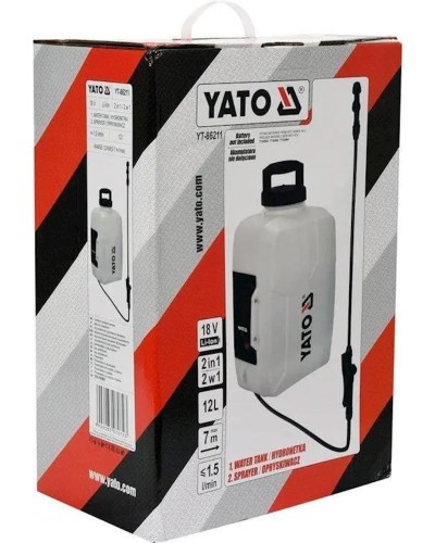 Çiləmə cihazı Yato YT-86211, 12 l