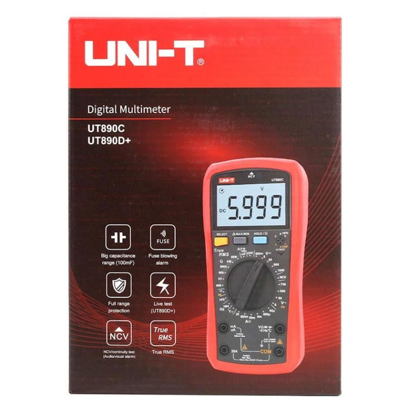 Тестер-мультиметр Uni-t UT890C