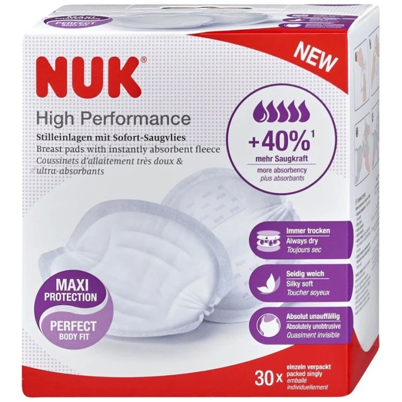 Прокладки впитывающие для бюстгальтера Nuk , 30 шт