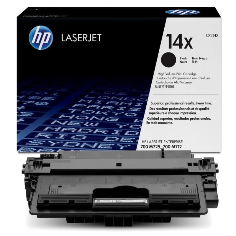 Тонер-картридж HP LaserJet Enterprise 700 M712/M725 серия Black (14X CF214X)