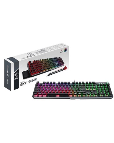 Klaviatura MSI Vigor GK71 Sonic Red switch