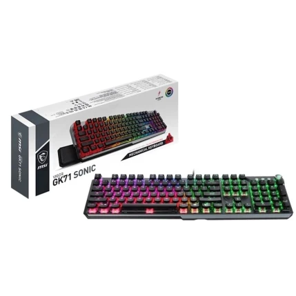 Klaviatura MSI Vigor GK71 Sonic Red switch