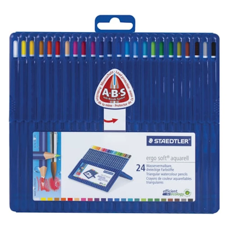 Набор цветных карандашей Staedtler Ergosoft, 24 цвета Набор цветных карандашей Staedtler Ergosoft, 24 цвета