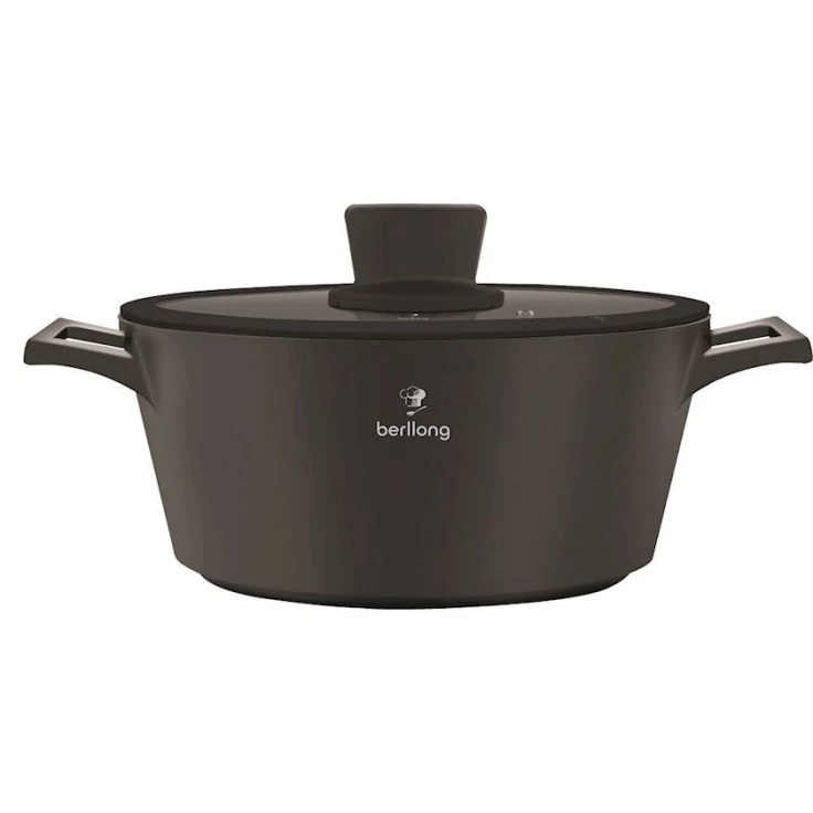 Кастрюля Berllong ZTW-P32, 8.8 л, черная Кастрюля Berllong ZTW-P32, 8.8 л, черная