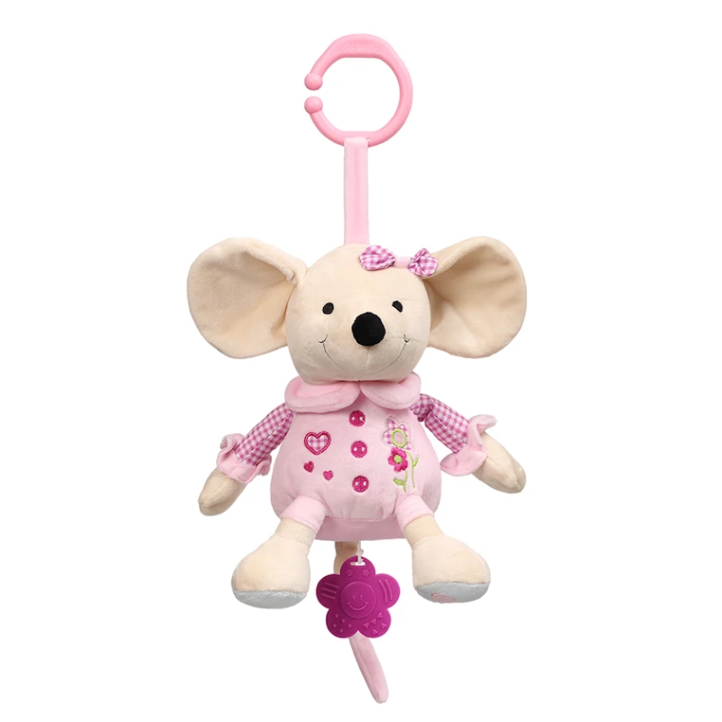Игрушка-подвеска Babyono Cute Mouse, пластик/полиэстер, 35 см, товар в ассортименте