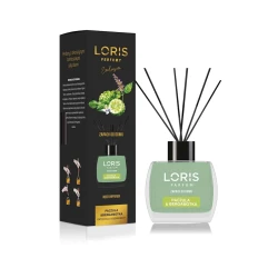 Ароматический диффузор Loris Parfum Reed Diffuser Пачули и Бергамот 120 мл, товар в ассортименте
