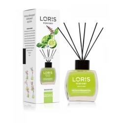 Ароматический диффузор Loris Parfum Reed Diffuser Пачули и Бергамот 120 мл, товар в ассортименте