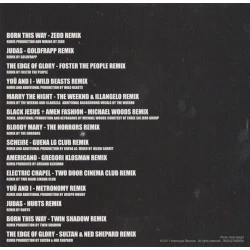 CD диск Interscope Records Lady Gaga Born This Way Remix