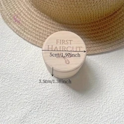 Деревянная коробка для первых волос малыша