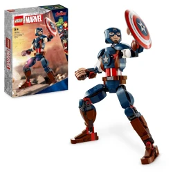 Конструктор LEGO Marvel Super Heroes Captain America Construction Figure 76258, 8+ лет, 310 элементов Конструктор LEGO Marvel Super Heroes Captain America Construction Figure 76258, 8+ лет, 310 элементов