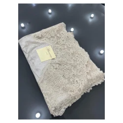 Скатерть MM Tekstil MM-112, серая, 180х270 см