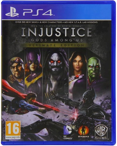 Oyun Injustice Gods Among Us Ultimate Edition PS4 (883929648092)