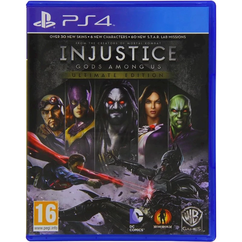 Игра Injustice Gods Among Us Ultimate Edition PS4 (883929648092)