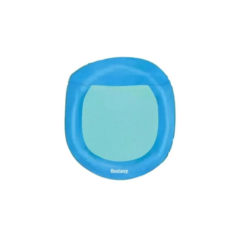 Надувной матрас Bestway 43551 Flex'n Fold, овальный, для взрослых, синий, 106x95x16 см Надувной матрас Bestway 43551 Flex'n Fold, овальный, для взрослых, синий, 106x95x16 см