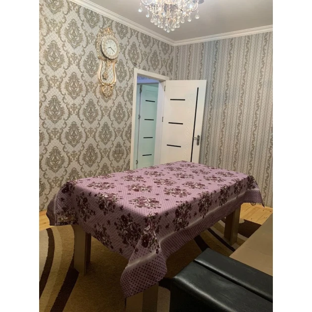 Скатерть MiraNova CTS-748, лен, разноцветная, 160х220 см Скатерть MiraNova CTS-748, лен, разноцветная, 160х220 см