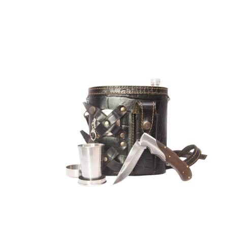 Фляга, кожа, 1.5 л Фляга, кожа, 1.5 л