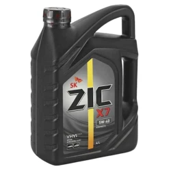 Моторное масло ZIC X7 5W-40, 4 л