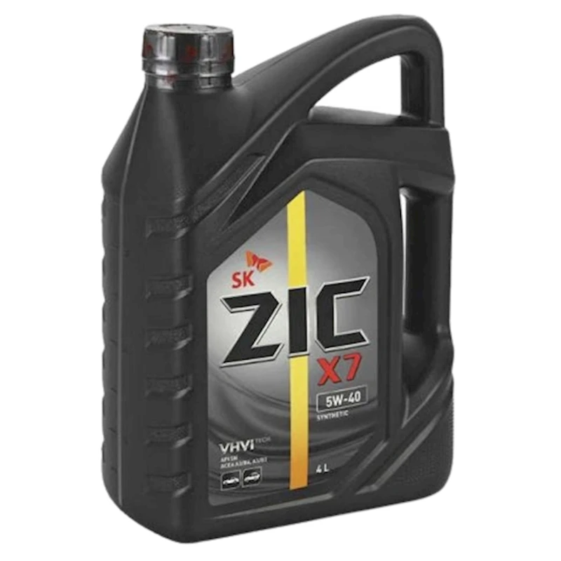 Моторное масло ZIC X7 5W-40, 4 л