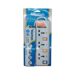 Удлинитель Voltam VP-28 1.5 м, 3-розеточный