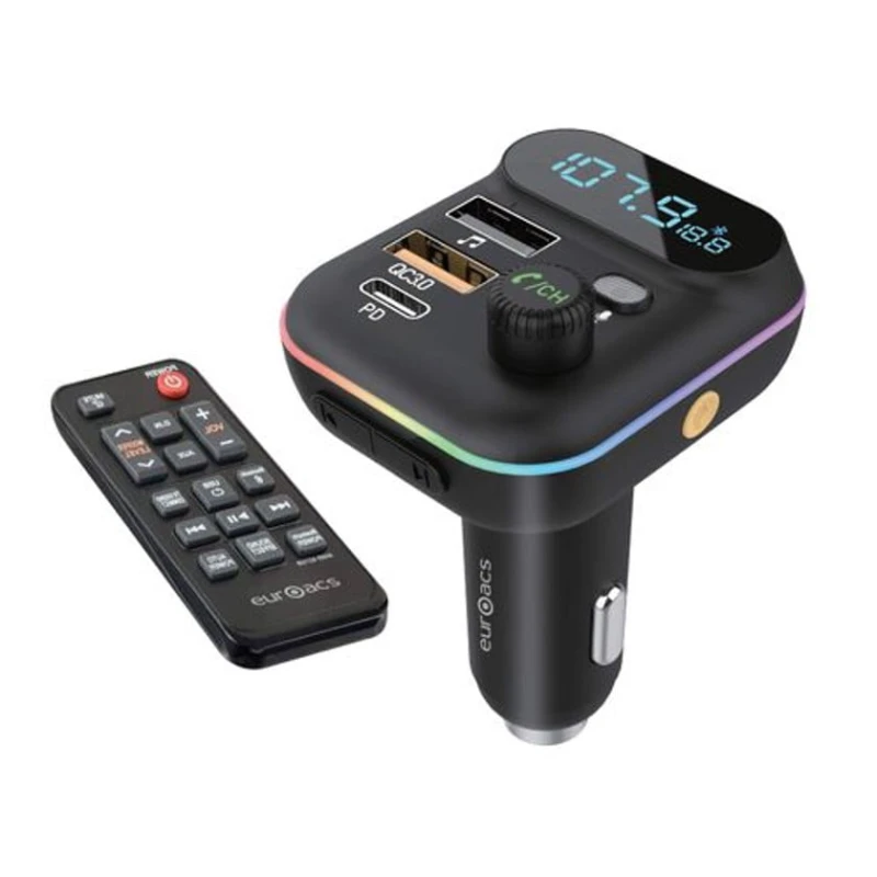 Автомобильное зарядное устройство Euroacs EU-F226 PD 20WQC Автомобильное зарядное устройство Euroacs EU-F226 PD 20WQC