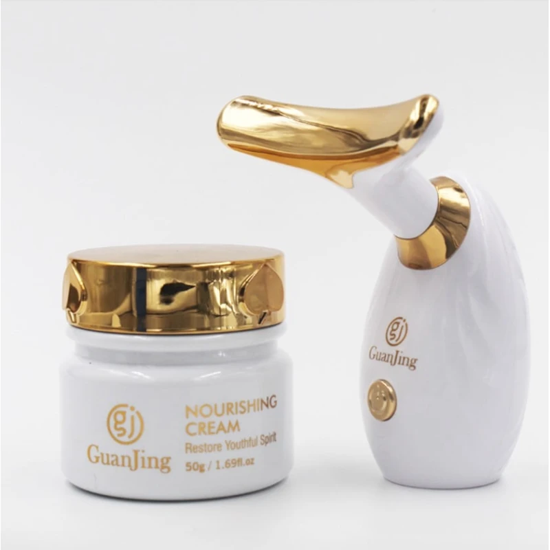 Набор для массажа лица GuanJing Nourushing Lifting (крем 50 г + электрический массажер) Набор для массажа лица GuanJing Nourushing Lifting (крем 50 г + электрический массажер)