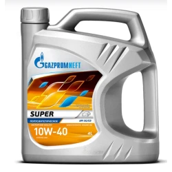 Моторное масло Gazpromneft Super 10W-40, 4 л