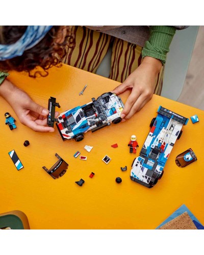 Konstruktor LEGO Speed Champions BMW M4 GT3 & BMW M Hybrid V8 Race 76922, 9+ yaş, 676 element