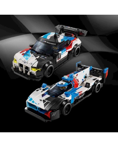 Konstruktor LEGO Speed Champions BMW M4 GT3 & BMW M Hybrid V8 Race 76922, 9+ yaş, 676 element