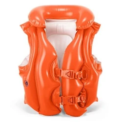 Üzmək üçün jilet Intex 58671 Deluxe 50x47 sm, 3-6 yaş Üzmək üçün jilet Intex 58671 Deluxe 50x47 sm, 3-6 yaş