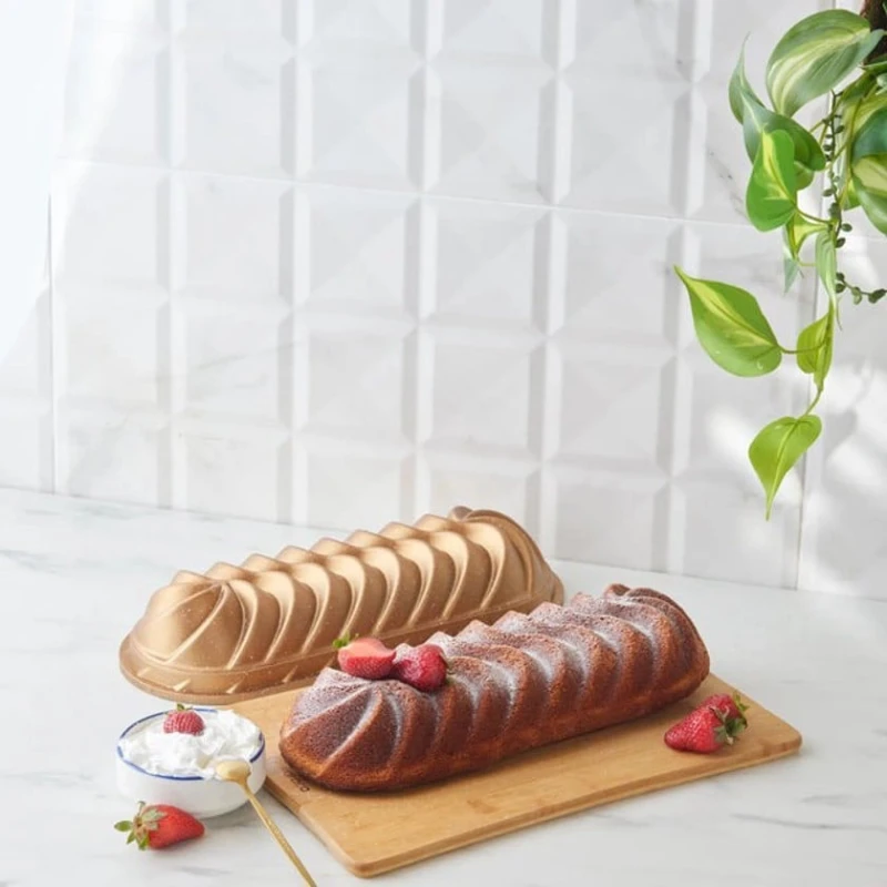 Piroq üçün qəlib Karaca, alüminium, qızılı, 35 sm Piroq üçün qəlib Karaca, alüminium, qızılı, 35 sm